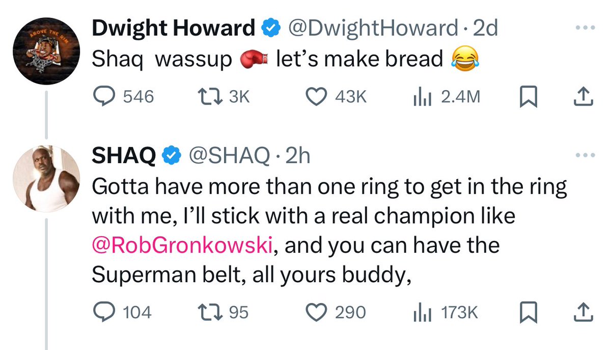 TheDunkCentral's tweet photo. Dwight vs Shaq 🍿 https://t.co/hChW1fxbIE