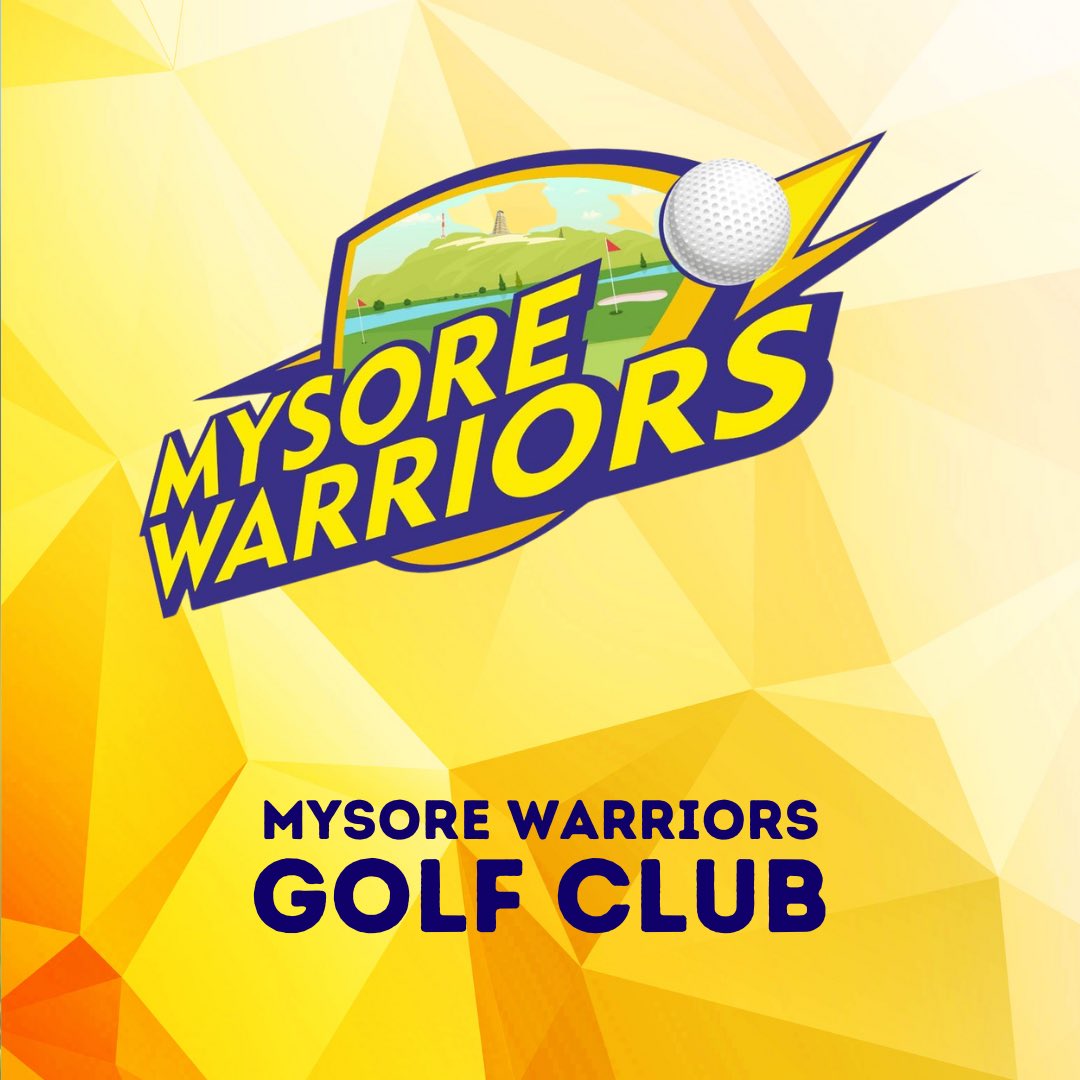 Our newest Warriors are ready to tee off. Show them the same love and support that you always have! 💛⛳

Follow: <a href="/MWGolfclub/">Mysore Warriors Golf Club</a> 

#MysoreWarriors #GoWarriors #MysoreWarriorsGolfclub