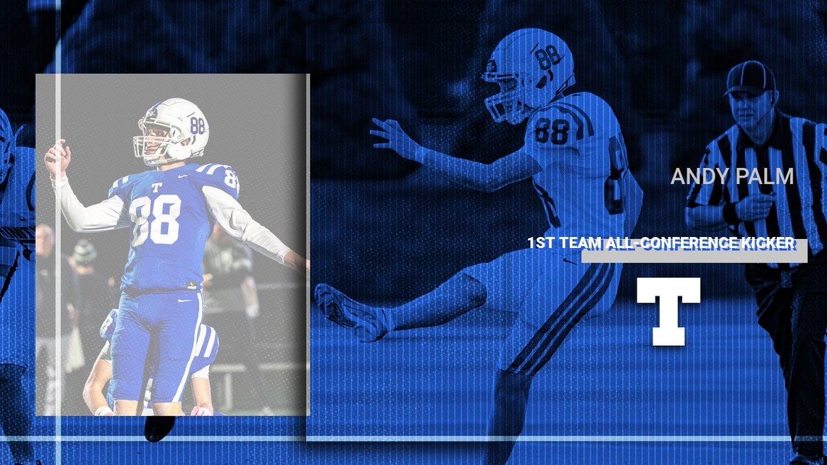 Trinity_Hillers's tweet photo. Congratulations to our 8 Hillers on All-Conference Football honors🔵⚪️ #itsagreatdaytobeahiller @DKnause5 https://t.co/RKC8ab3D80