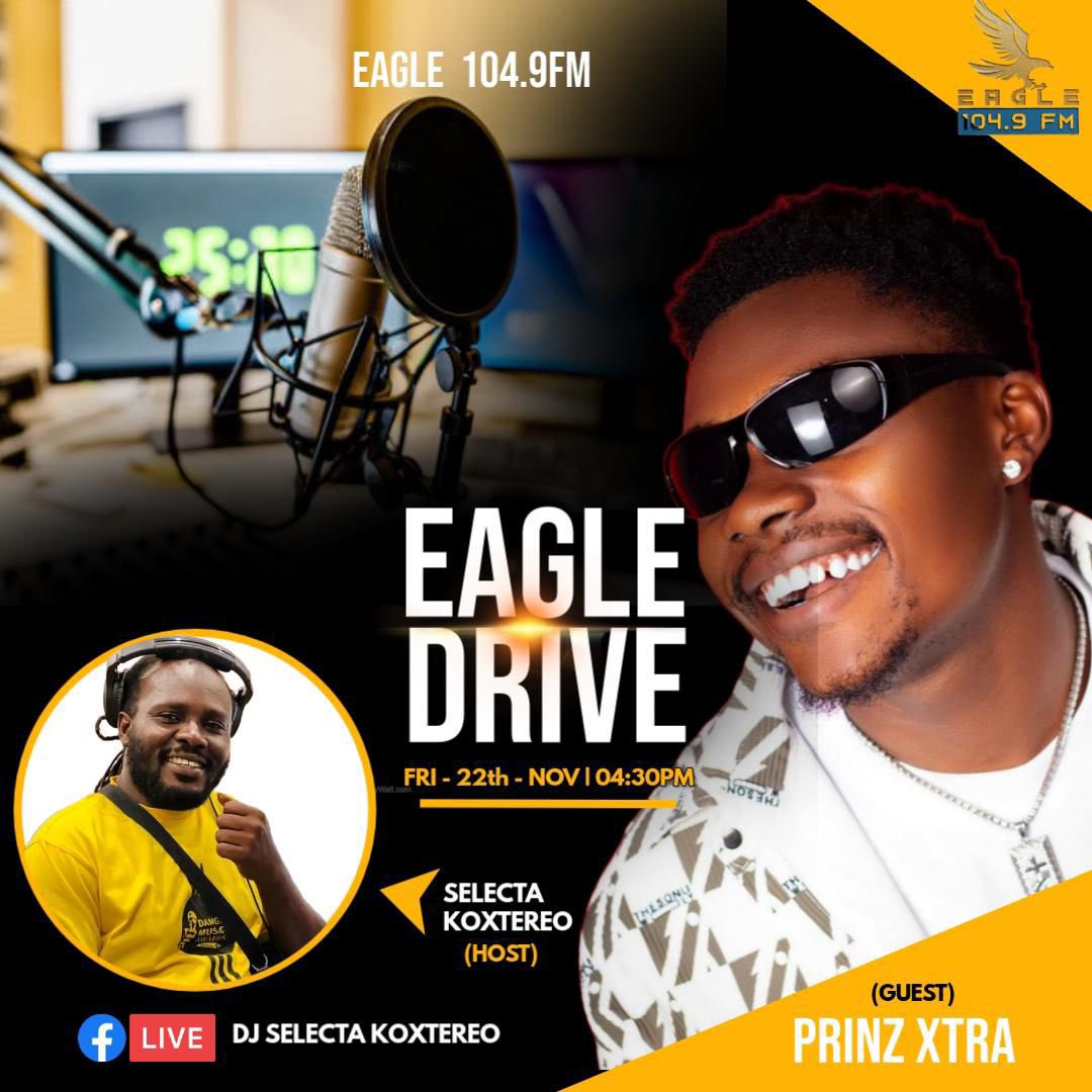 prinz_xtra1's tweet image. This Friday, catch me on EAGLE104.9FM with the one and only DJKoxterio! 
Tune in for an exclusive interview and join the conversation!  #Ada #InterviewAlert #Friday #HeartsRiddimEP