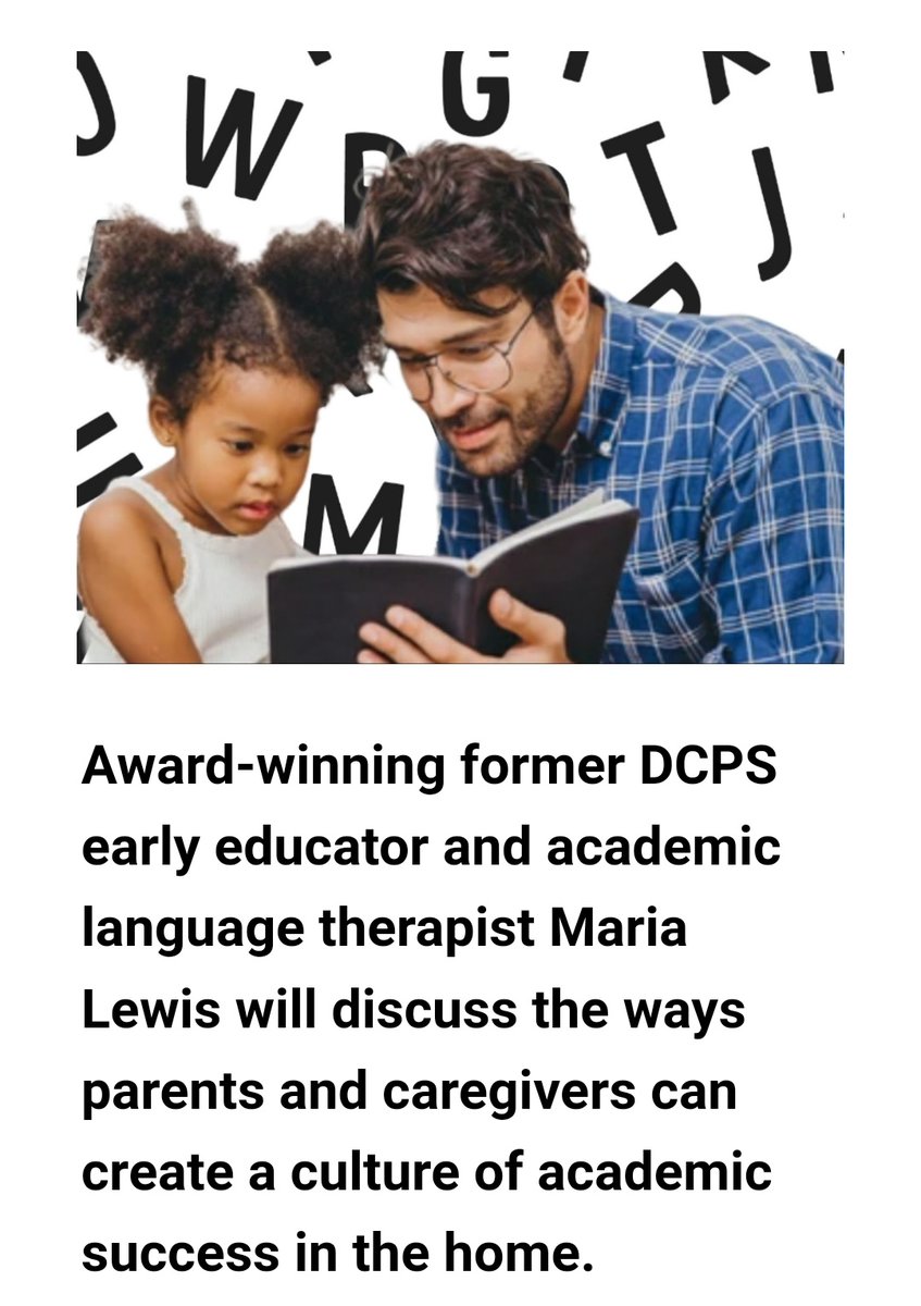 Join us THIS WEDNESDAY!
NOV. 20 @ 7 PM

Award-winning Academic Therapist, Maria Lewis will discuss: 

How to Create a Culture of Academic Success @ Home

bit.ly/Right2ReadWell…