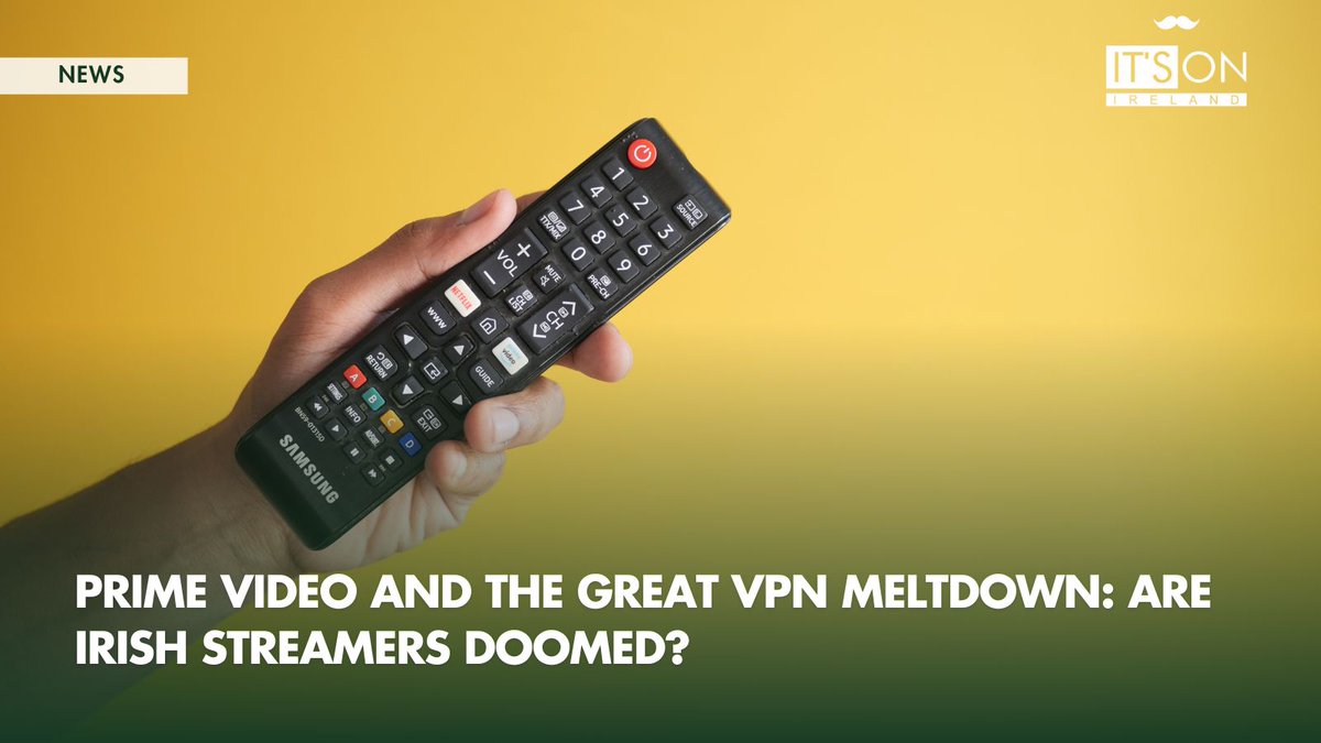 ItsOn_ie's tweet image. Streaming struggles 😱 Is Prime Video’s VPN crackdown the end for Irish binge-watchers? #PrimeVideo #VPN #StreamingProblems #TechNews #IrishTrends

Read the full story here 👇

itson.ie/prime-video-an…