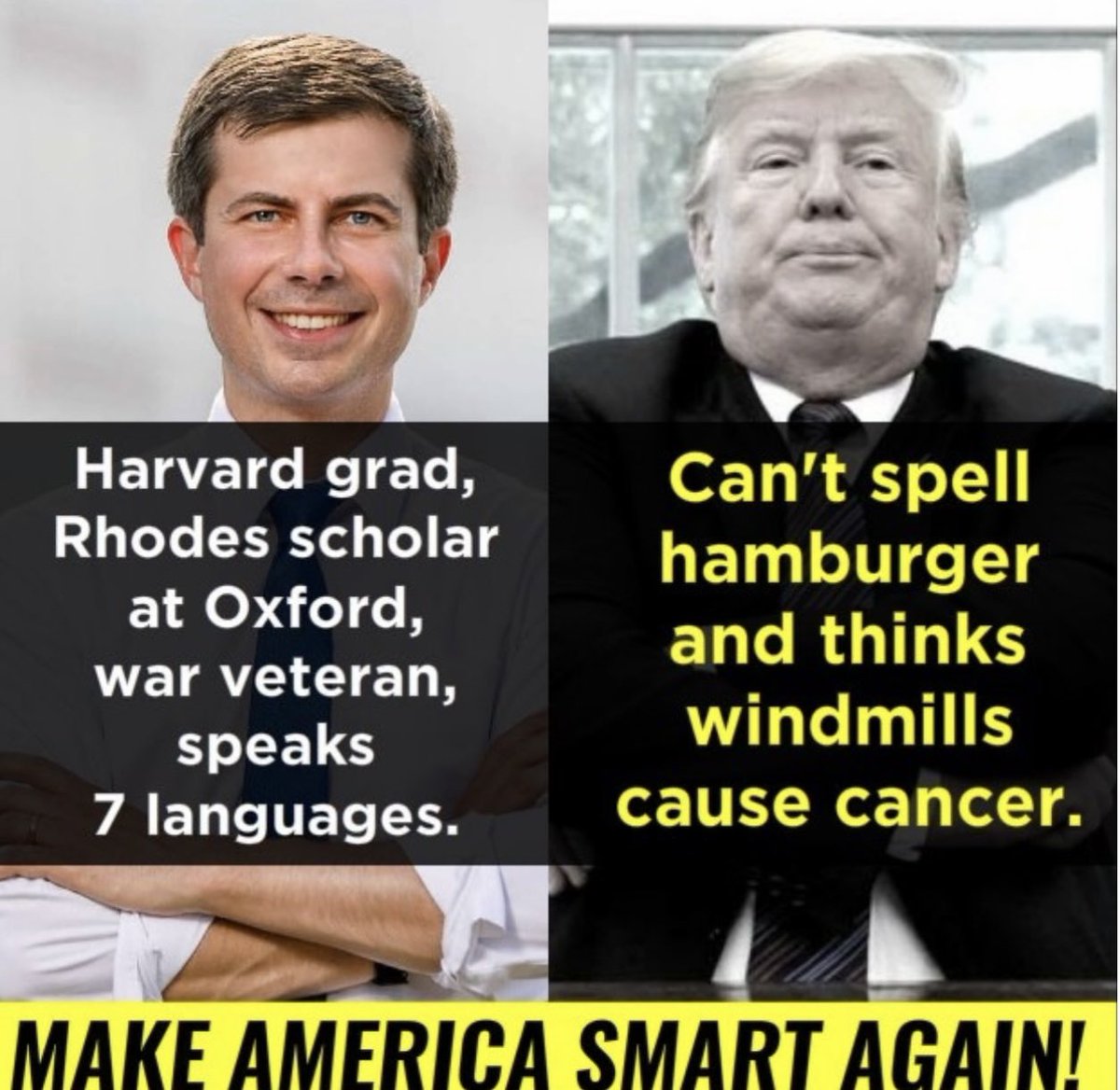 Drop a 💙 and Repost if you love Pete Buttigieg!