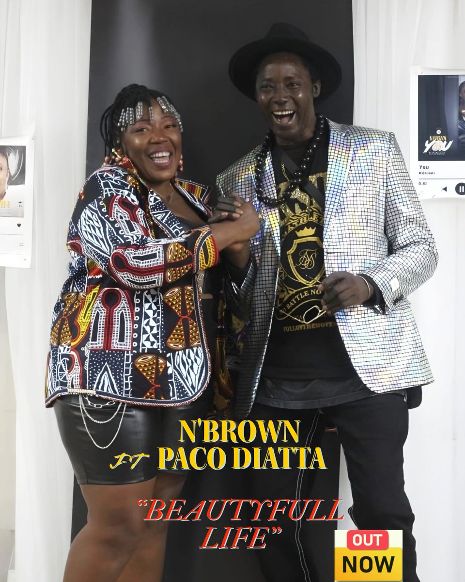 paco__official's tweet photo. #LONDON : "Beautyfull Life" is out now!  Available ! N'BROWN ft PACO DIATTA.
#Folllow #virals #single #feat #fashion https://t.co/PNnGEttlW1