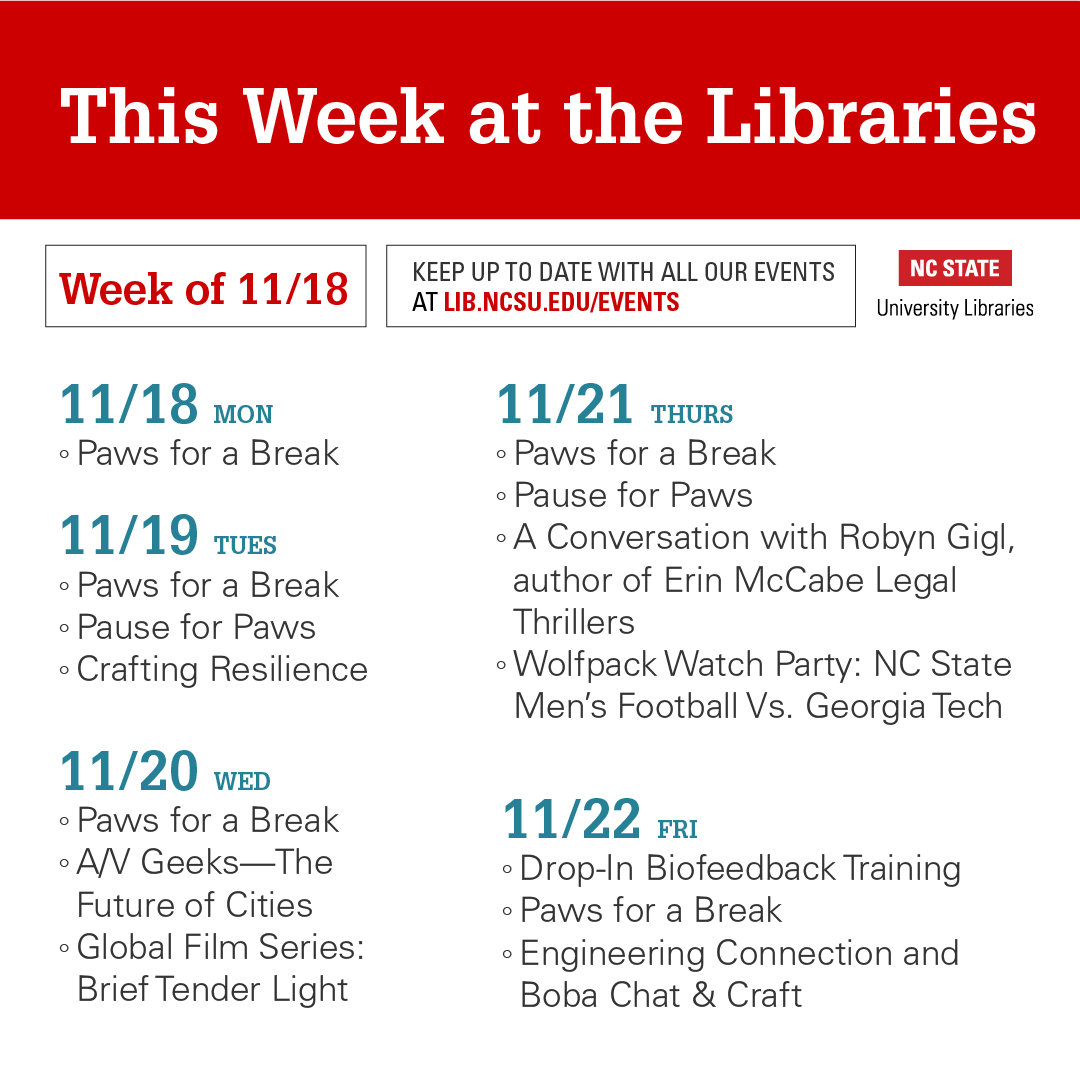 NC State University Libraries tweet media
