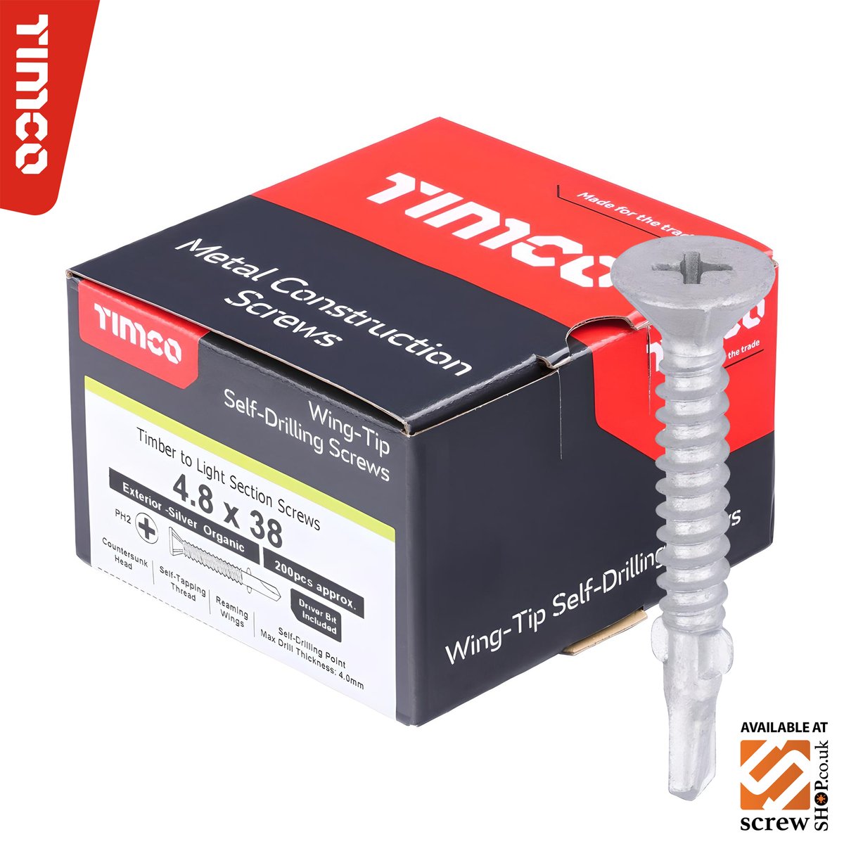 Screw_shop's tweet image. TIMCO Light Duty Section Steel Self Drilling Screws ... For exterior use with a Silver Organic finish

Available in 6 sizes

screwshop.co.uk/timco-light-du…

#screwshop #timco #builders #construction #trade