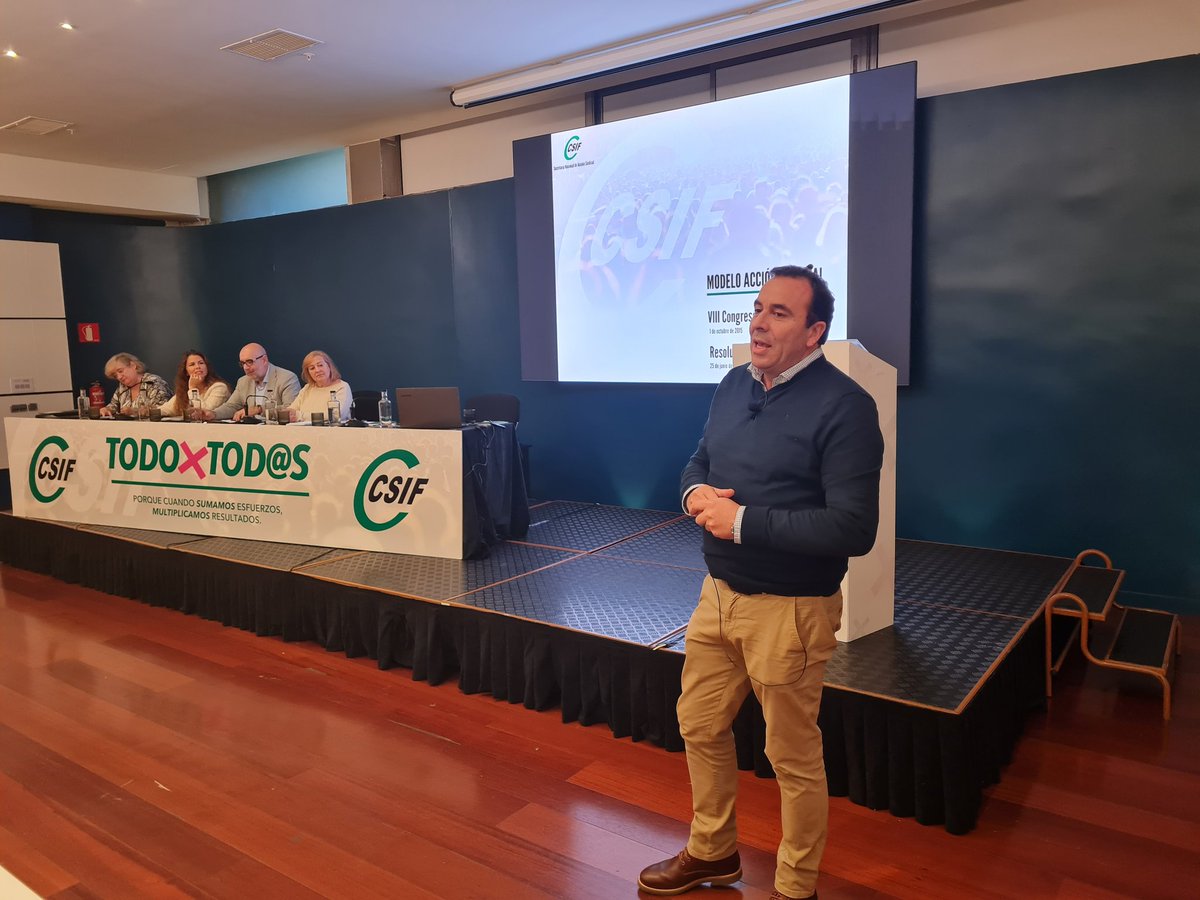 🗣 La acción sindical es clave para defender las condiciones laborales y salariales de los trabajadores.

CSIF apuesta por una acción sindical independiente, profesional y que atienda las demandas de las personas trabajadoras.

En esa defensa de sus derechos, saldremos a las