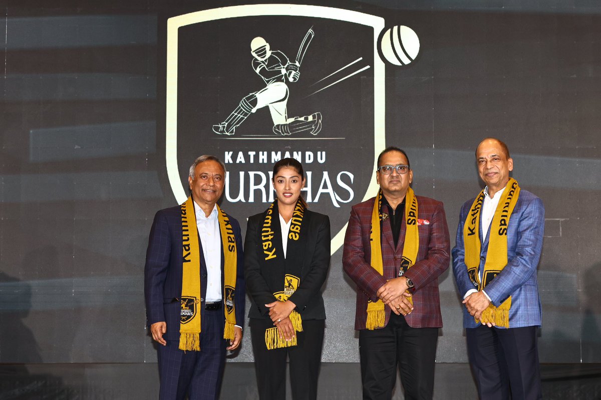 Honored to be Cricket Ambassador for <a href="/ktmgurkhas/">Kathmandu Gurkhas</a> ! Proud to inspire women in cricket &amp; break barriers. Grateful for this opportunity! #WomenInCricket #KathmanduGurkhas #NPLT20 #nepalcricket