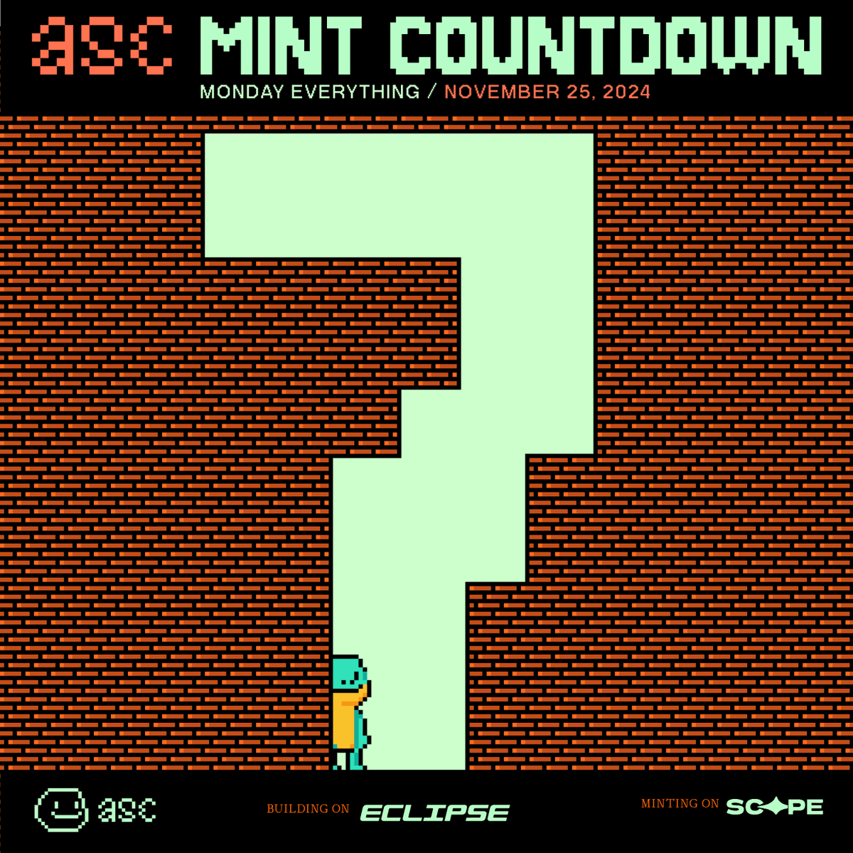 7 DAYS LEFT,
'BOUT TIME TO HIT THE SCHOOL!

Building on <a href="/EclipseFND/">Eclipse (🐮,🌑)</a>, Minting on <a href="/scopenft/">Scope</a> (25th NOV).