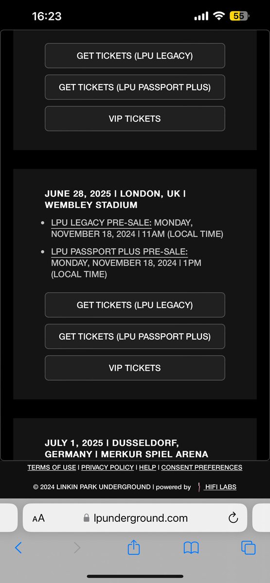 robblaa16's tweet photo. @LizzIsStrange @cheetham_james @linkinpark Go to the lpunderground website and click the link that way , it takes you to ticketmasters and there’s loads of tickets left https://t.co/8ZNcCdC6qS