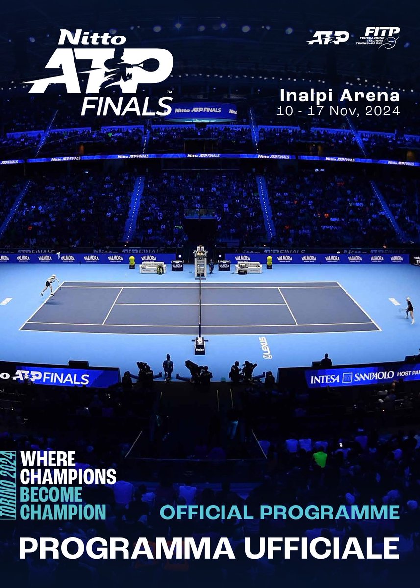 Game_Comm's tweet image. Uno stratosferico Sinner alle Nitto ATP Finals 🇮🇹🏆 
Per l'evento abbiamo realizzato il programma ufficiale e supportato l'ufficio stampa della FITP 🎾
Inoltre, con i partecipanti del nostro Corso di giornalismo sportivo abbiamo fatto una lezione proprio a Torino

#gamecomm