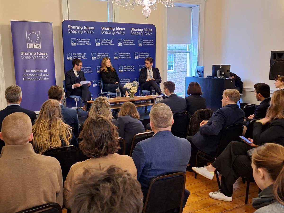 France in Ireland 🇫🇷 🇪🇺 (@franceinireland) on Twitter photo Europe's voice matters. AI will shape our future, let's build together its governance.
Many thanks to <a href="/HenriVerdier/">Henri Verdier</a> and Dr <a href="/ScanlonPatricia/">Patricia Scanlon</a> for the discussion today in the <a href="/iiea/">IIEA</a>, talking AI, ahead of the AI Action Summit in Paris on the 10th-11th February! Europe's voice matters. AI will shape our future, let's build together its governance.
Many thanks to <a href="/HenriVerdier/">Henri Verdier</a> and Dr <a href="/ScanlonPatricia/">Patricia Scanlon</a> for the discussion today in the <a href="/iiea/">IIEA</a>, talking AI, ahead of the AI Action Summit in Paris on the 10th-11th February!