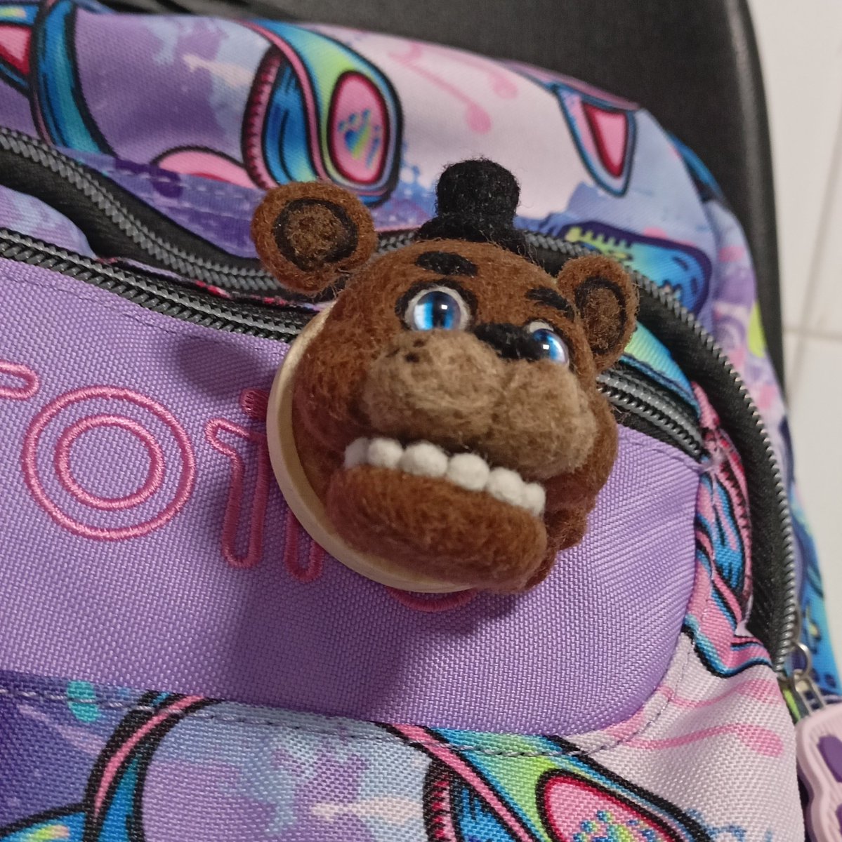 Remy_Made's tweet photo. 🐻

#FiveNightsAtFreeddys #fnaf #fnafart #needlefelting https://t.co/WF0rW4lGfH