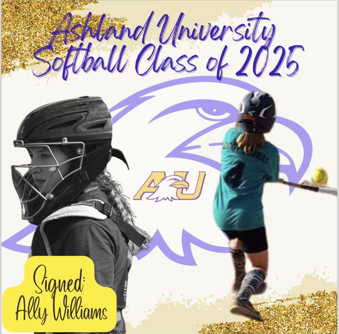 Ashland University Softball (@ashlandusball) on Twitter photo Ashland University Softball welcomes 2025 C <a href="/a_l_l_y99/">Ally Williams</a> to Eagle Nation!
π« Brookpark High School Ashland University Softball welcomes 2025 C <a href="/a_l_l_y99/">Ally Williams</a> to Eagle Nation!
π« Brookpark High School