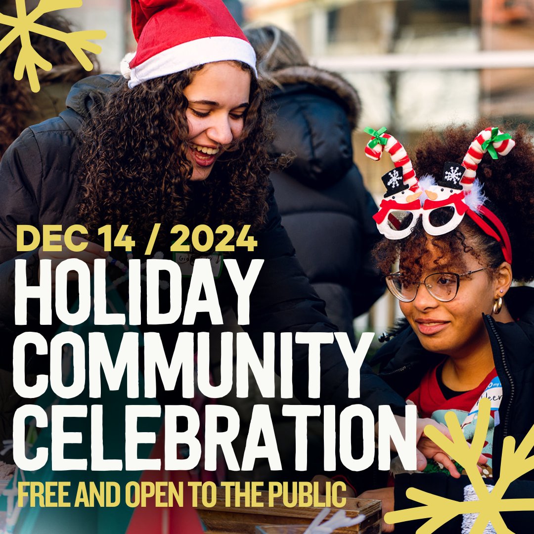 Our 5th annual Holiday Community Celebration is bringing all the wintery cheer you need on Dec 14 from 3-6 PM, right here at Two River! Don't miss local vendors, live music, delicious treats and MORE❄️

FREE &amp; OPEN TO THE PUBLIC! RSVP at tworivertheater.org/whats-on/holid…