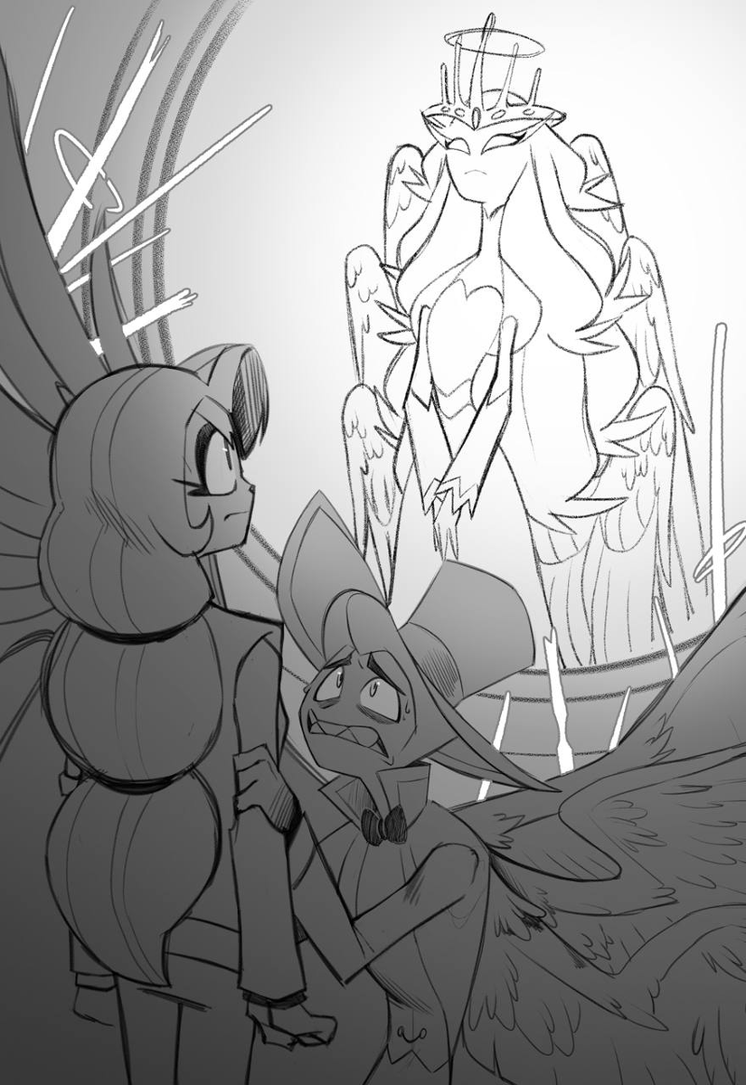 What can I say? In my head, that idea looked cooler😑

To the next art!

#HazbinHotel #HazbinHotelFanart #HazbinHotelLucifer #HazbinHotelCharlie #HazbinHotelSera