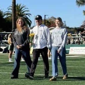 <a href="/JakeTyHall/">Jacob Hall</a> ‘21 had to medically retire from playing but he followed in his late father’s coaching footsteps and became a Quality Control Coach <a href="/calpolyfootball/">Cal Poly Football</a> he celebrated Senior Day this past Saturday! #gobigred #HTR <a href="/SacBee_JoeD/">Joe Davidson</a>