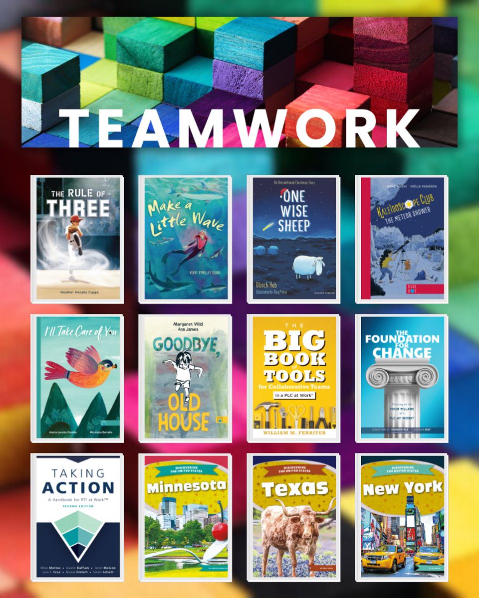 Mackin Educational Resources (@mackinlibrary) on Twitter photo Teamwork helps more people get more done! From #Mackin & Our Publisher Partners, these lists offer fiction and nonfiction titles for students that teach the value of cooperating with others: buff.ly/3OfG0rW 🙌
<a href="/ABDOpublishing/">ABDO</a> <a href="/BlueDotKids/">Blue Dot Kids Press</a> <a href="/SolutionTree/">Solution Tree</a> <a href="/LernerBooks/">Lerner Books</a> Teamwork helps more people get more done! From #Mackin & Our Publisher Partners, these lists offer fiction and nonfiction titles for students that teach the value of cooperating with others: buff.ly/3OfG0rW 🙌
<a href="/ABDOpublishing/">ABDO</a> <a href="/BlueDotKids/">Blue Dot Kids Press</a> <a href="/SolutionTree/">Solution Tree</a> <a href="/LernerBooks/">Lerner Books</a>