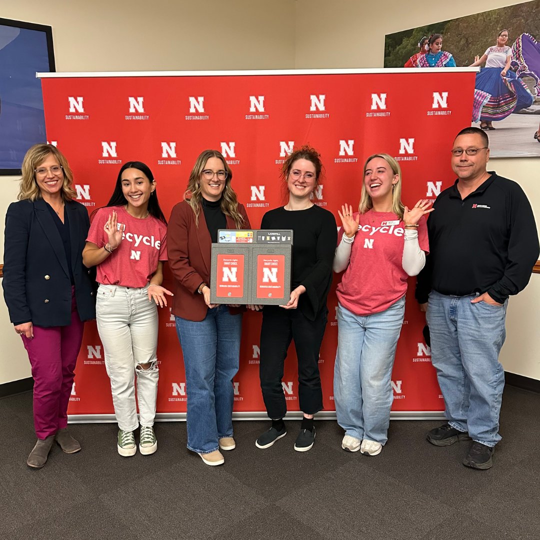 LPS Sustainability (@lps_sustain) on Twitter photo Brittney joined <a href="/UNL_OS/">UNL Sustainability</a> for last week's #AmericaRecyclesDay panel discussion 🎤 She and the other panelists shared recycling wins, answered student questions, and discussed the importance of collaboration for successful programs 🤝 Brittney joined <a href="/UNL_OS/">UNL Sustainability</a> for last week's #AmericaRecyclesDay panel discussion 🎤 She and the other panelists shared recycling wins, answered student questions, and discussed the importance of collaboration for successful programs 🤝