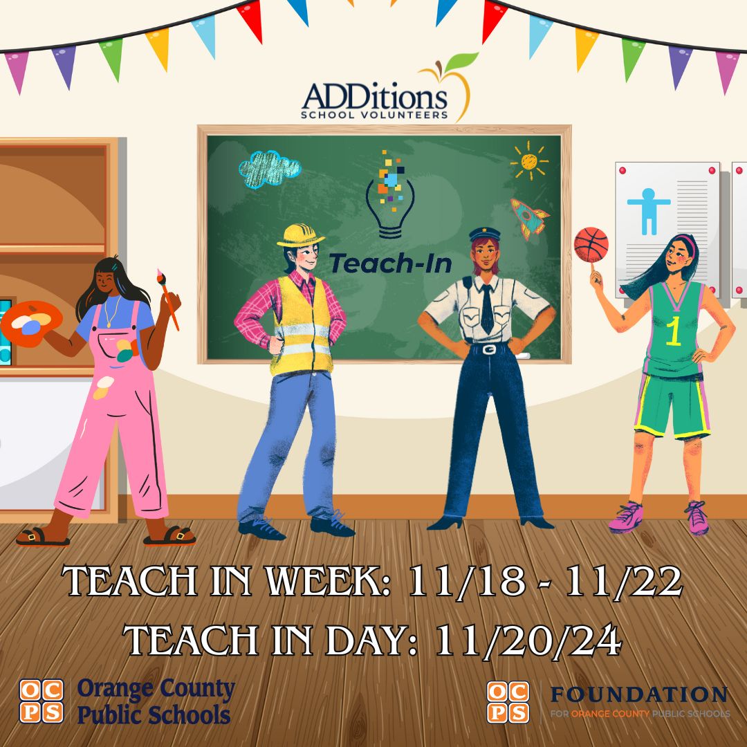 Fdn4OCPS's tweet image. Happy Teach-In Week! We are so excited to see what this week holds and can't wait to see everyone's pictures! 

@OCPSnews #fdn4ocps #ocps