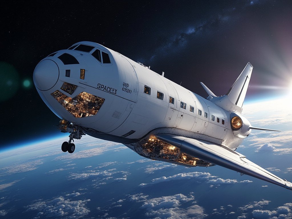 alsamahi's tweet image. Space is hard. But if anyone can make it look easy, it's #SpaceX. Here's to the team pushing boundaries! #ToTheStars