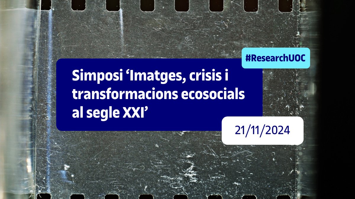 🗓 Dijous 21/11 explorarem la interacció entre poder, imatges, patologies i transformacions socials. 

👥 Amb @marinagarces <a href="/andreasotocal/">Andrea Soto Calderón</a> @its_nausikaa @jordisancheznav <a href="/IvanPintorIran/">Ivan pintor</a> o Ignasi Gozalo. 

Organitza grup Mussol @uocartshum  i @gamerecerca: dozz.es/aurd2