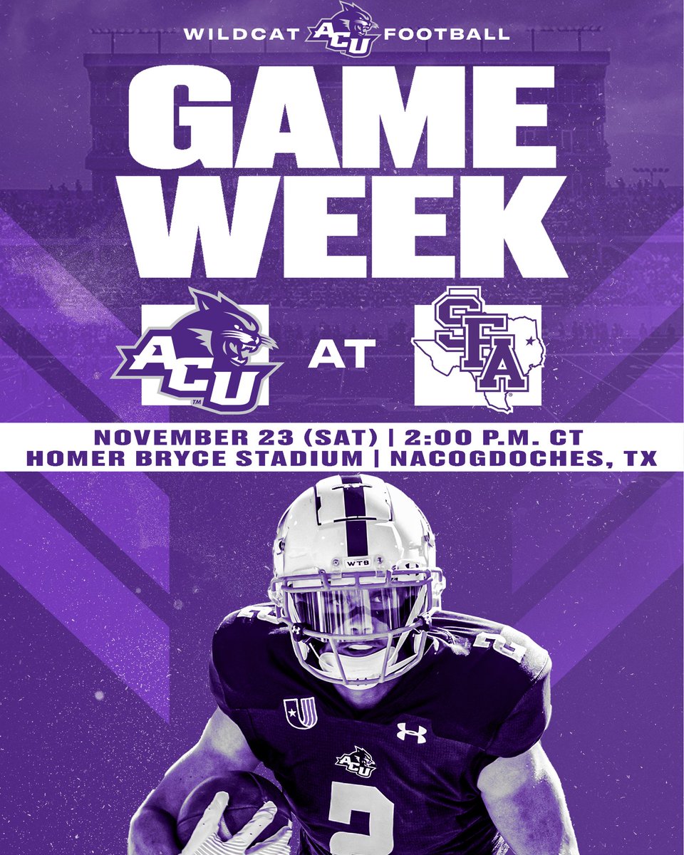 We’re not done yet

🆚: SFA
📍: Nacogdoches, Tx
⏰: 2:00 P.M.
🎥: ESPN+

#CDT | #GoWildcats