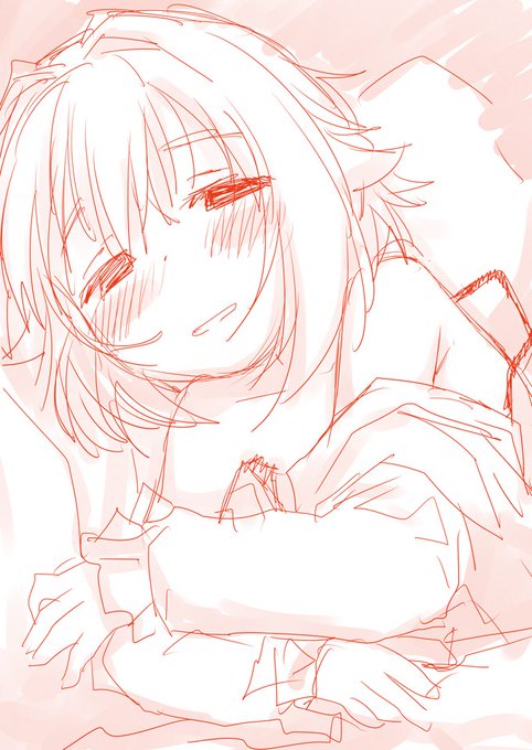 寝るまえらくがき 着替え途中で寝そうな幸子
おやすみなさい 