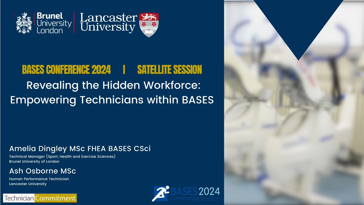 Ash Osborne (@ashosborne91) on Twitter photo 2 days until <a href="/ameliadingley/">Amelia Dingley</a> & I present at the @basesuk conference on Empowering Technicians within BASES.
We are streaming it live on Teams so everyone can be part of the conversation. Hope to see you there or online. Wednesday 20th Nov 8.30-9.30am.
teams.microsoft.com/l/meetup-join/… 2 days until <a href="/ameliadingley/">Amelia Dingley</a> & I present at the @basesuk conference on Empowering Technicians within BASES.
We are streaming it live on Teams so everyone can be part of the conversation. Hope to see you there or online. Wednesday 20th Nov 8.30-9.30am.
teams.microsoft.com/l/meetup-join/…