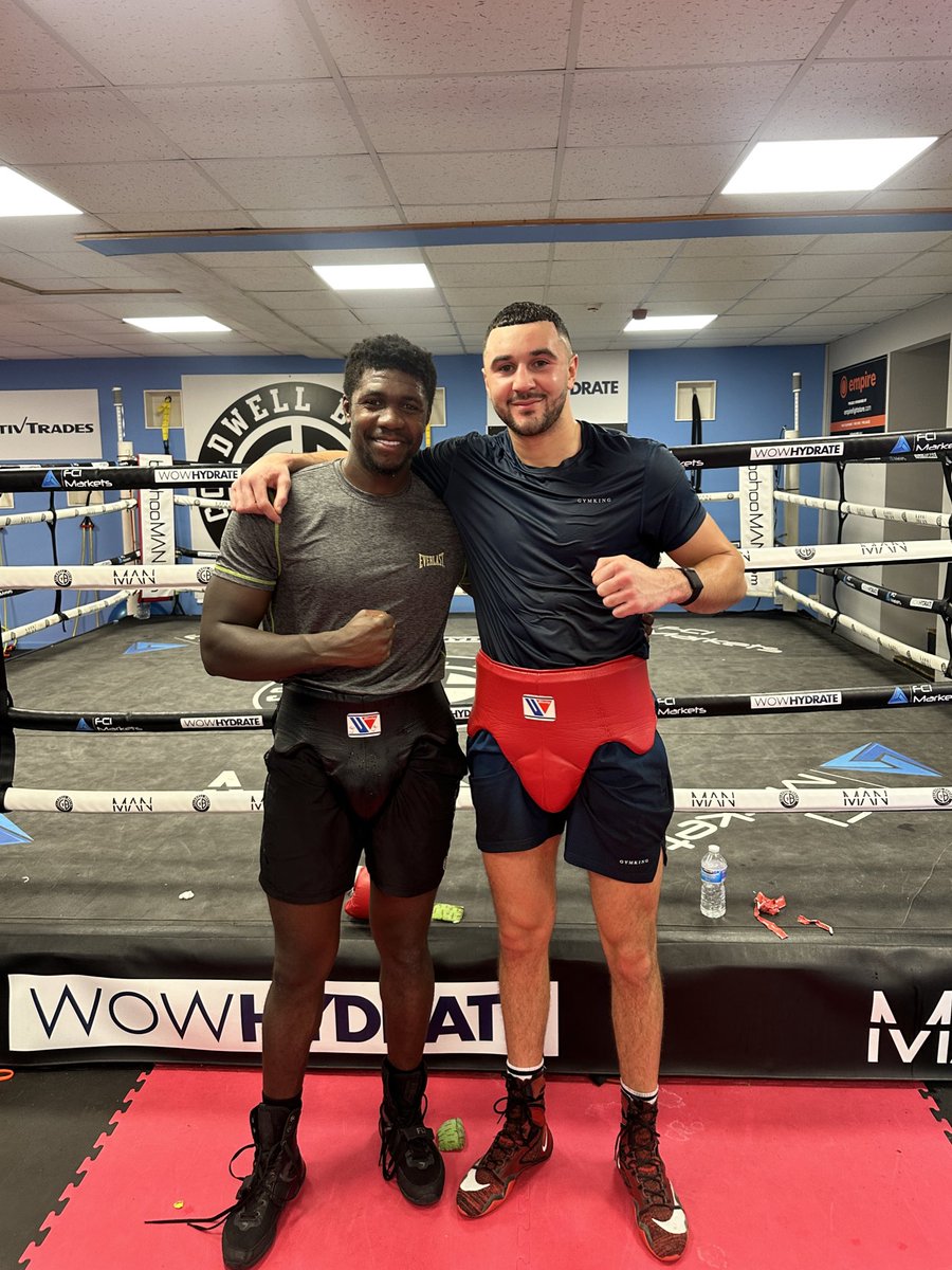 Good rounds in the bank this morning with <a href="/Snipertheboss/">Lerrone Richards 🐝</a> 🥊

<a href="/boxxer/">BOXXER</a> | <a href="/SkySportsBoxing/">Sky Sports Boxing</a>  | <a href="/KevinMaree/">Maree Boxing</a> | <a href="/davidcoldwell/">Dave Coldwell</a>