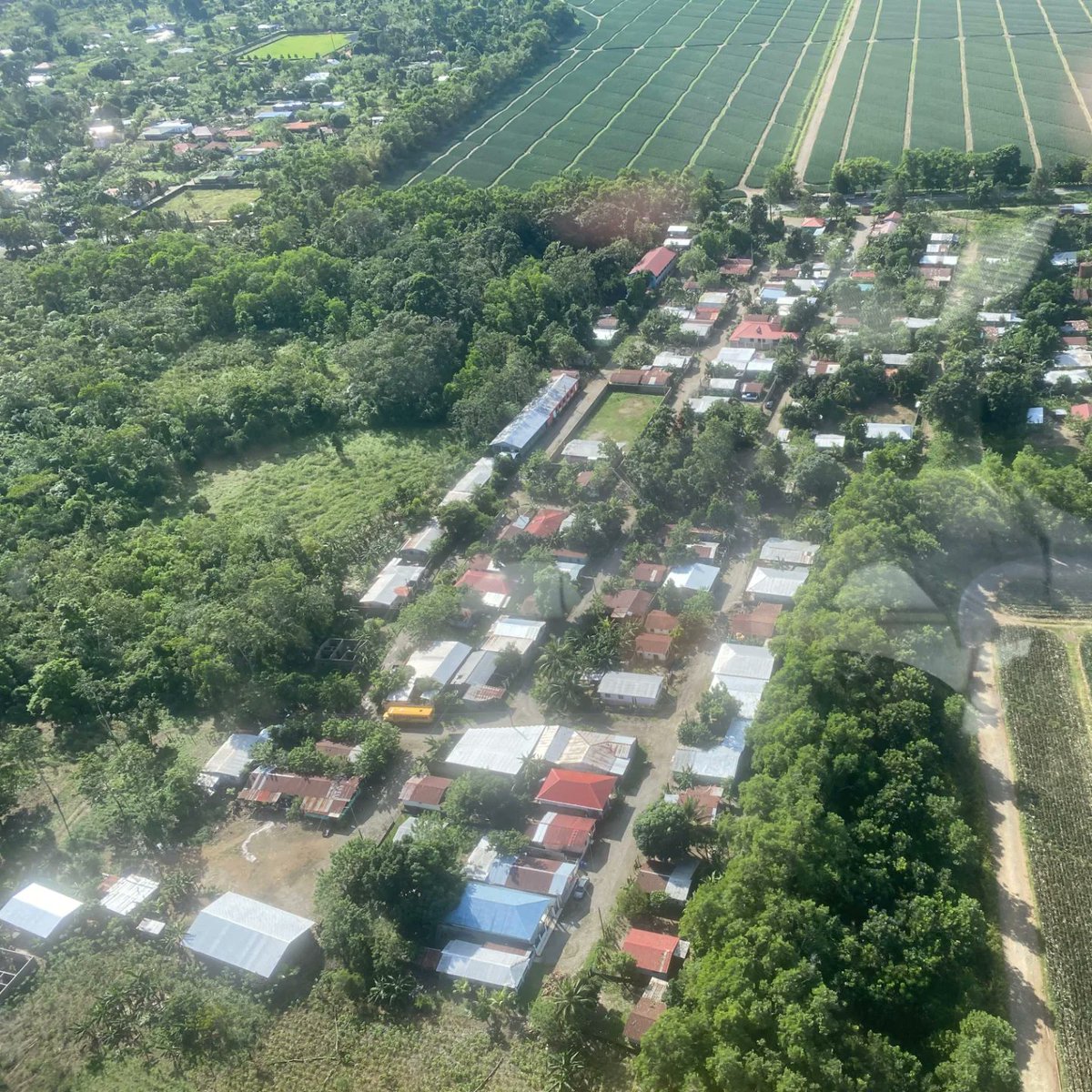 #NoticiasFAH || Las Fuerzas Armadas de Honduras, a través de tu #FuerzaAéreaHN, realizó un monitoreo en los sectores afectados de la zona norte del país, a causa de la tormenta tropical Sara, empleando las aeronaves Bell-412 y UH-1H de tu #FAH. 🚁✈️🇭🇳

#93añosFAH “Las Alas de