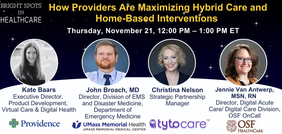 Bright Spots in Healthcare podcast tweet media