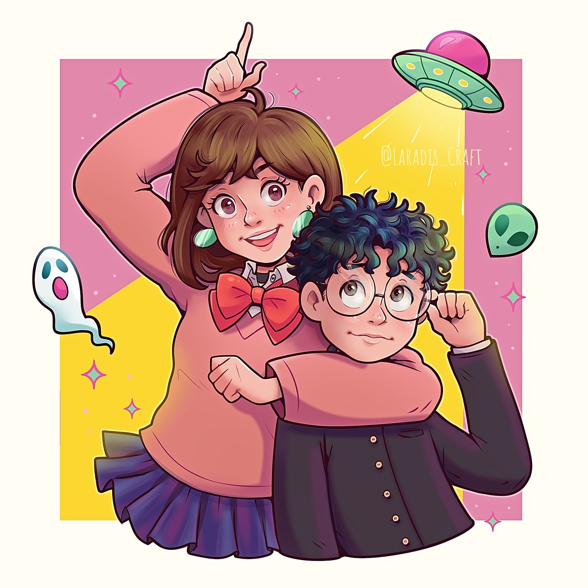 LaradisCraft's tweet photo. DanDaDan 👽👻💕  

#momoayase #ayasemomo #dandadanfanart #ayase #Okarun #ken #kentakakura #fanart #animefanart #animeart #anime #manga #mangaart #dandadanmanga #redraw #cuteart #dtiys #drawing #dessin #draw #art #artist #artwork #digitalart #myart #ArtistOnTwitter #laradis_craft https://t.co/1cm14LH3Xm