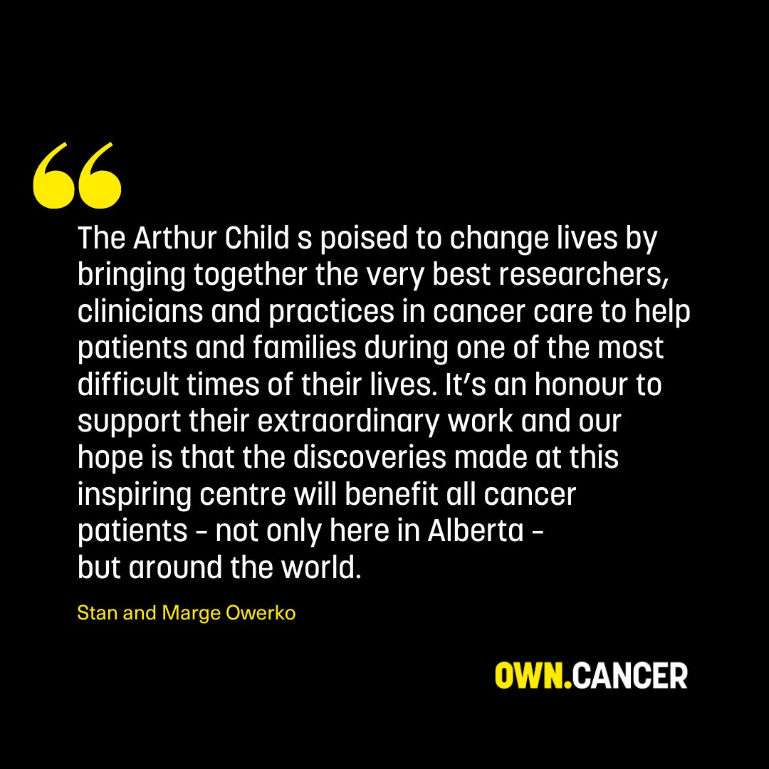 OWN.CANCER (@weowncancer) on Twitter photo BREAKING NEWS! 30-million gift from Owerko family lifts OWN.CANCER campaign to historic heights - bringing the total for the campaign to an astounding $298 million! Read more: OWN.CANCER (owncancer.ca)
<a href="/AHS_media/">Alberta Health Services</a> <a href="/albertacancer/">albertacancer</a> <a href="/UCalgary/">U Calgary</a> BREAKING NEWS! 30-million gift from Owerko family lifts OWN.CANCER campaign to historic heights - bringing the total for the campaign to an astounding $298 million! Read more: OWN.CANCER (owncancer.ca)
<a href="/AHS_media/">Alberta Health Services</a> <a href="/albertacancer/">albertacancer</a> <a href="/UCalgary/">U Calgary</a>