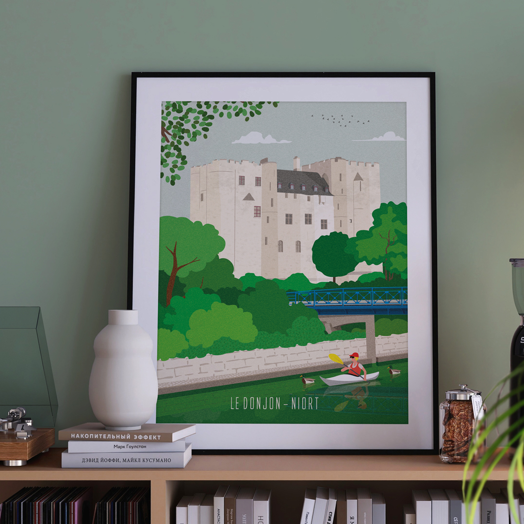 Qorashai's tweet photo. Affiche du donjon niortais s’inscrivant dans notre collection du Marais Poitevin, existe aussi en magnet et en carte postale:
https://t.co/zpJpcVIvkk
#donjonniort #niort #maraispoitevin #donjon #posterdesign #affichedeco #qorashai #deuxsevres https://t.co/lem0TQrBFe