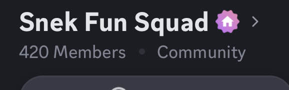 Fidgetybeast's tweet photo. Join our discord and be on top of the @snekdotfun tickers! 420 members already! Niiiiiice....
https://t.co/sm2wWa0ZKi https://t.co/B8XcATtJaZ
