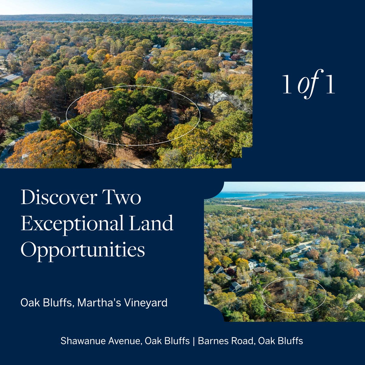 WallaceCoSIR's tweet photo. Discover two exceptional land opportunities in Oak Bluffs.

Shawanue Ave, Oak Bluffs
Martha's Vineyard
0.33 Acres
Offered for $595,000

Barnes Road, Oak Bluffs
Martha's Vineyard
0.23 Acres
Offered for $530,000

Call or email us for more information
508.627.3313
info@wallacemv.com https://t.co/zaFJO8fnkA