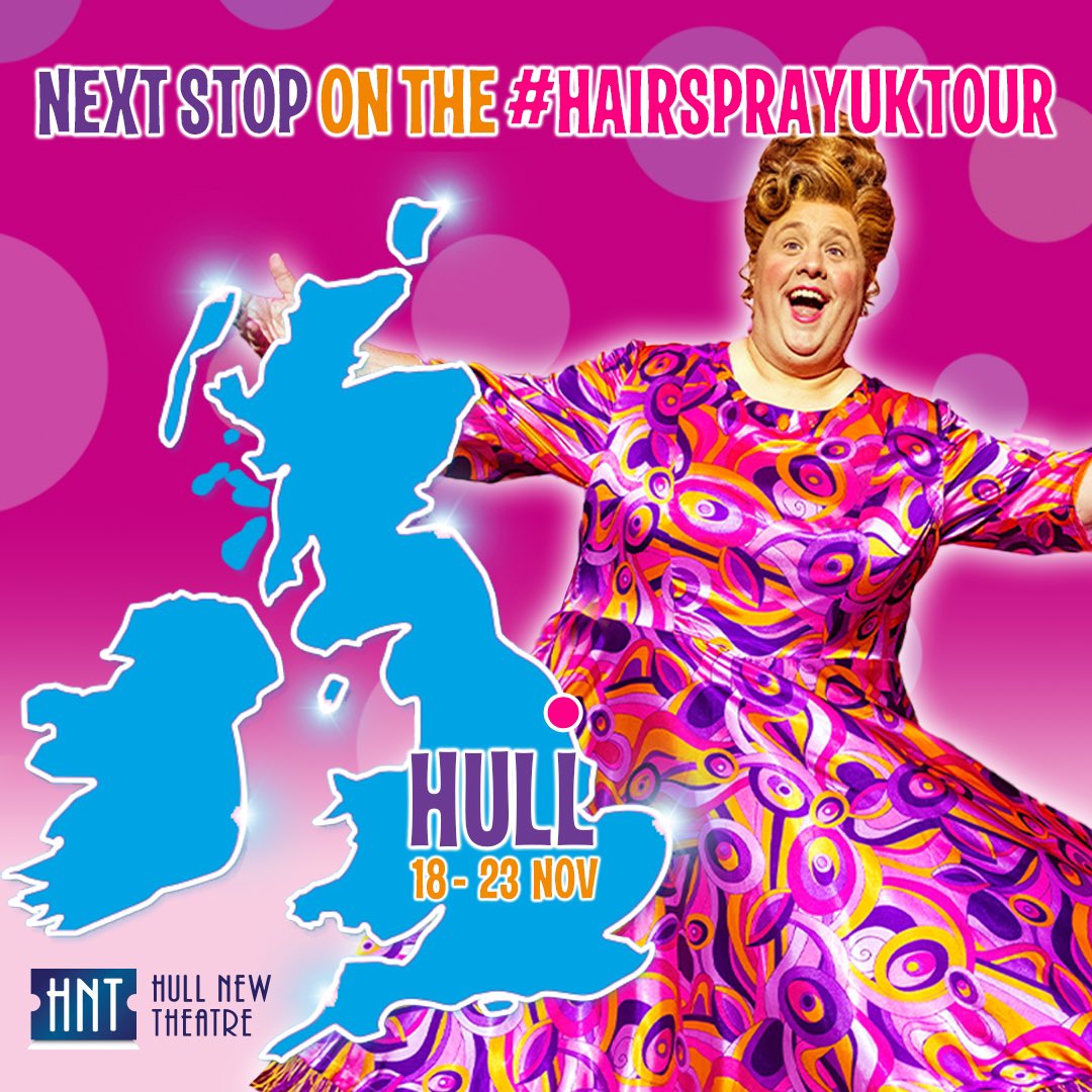 Hairspray UK Tour (@hairsprayuktour) on Twitter photo HULLβ¦ WELCOME TO THE 60βS!π«§π©΅
Book now to see Hullβs panto star <a href="/neilhurst/">Neil Hurst</a> as Edna Turnblad π©·
Playing @hulltheatres until Sat 23 Nov π
Availability is limited, secure your seat now!π
π½
#HairsprayUKTour <a href="/NewTheatreHull/">Hull New Theatre</a> HULLβ¦ WELCOME TO THE 60βS!π«§π©΅
Book now to see Hullβs panto star <a href="/neilhurst/">Neil Hurst</a> as Edna Turnblad π©·
Playing @hulltheatres until Sat 23 Nov π
Availability is limited, secure your seat now!π
π½
#HairsprayUKTour <a href="/NewTheatreHull/">Hull New Theatre</a>