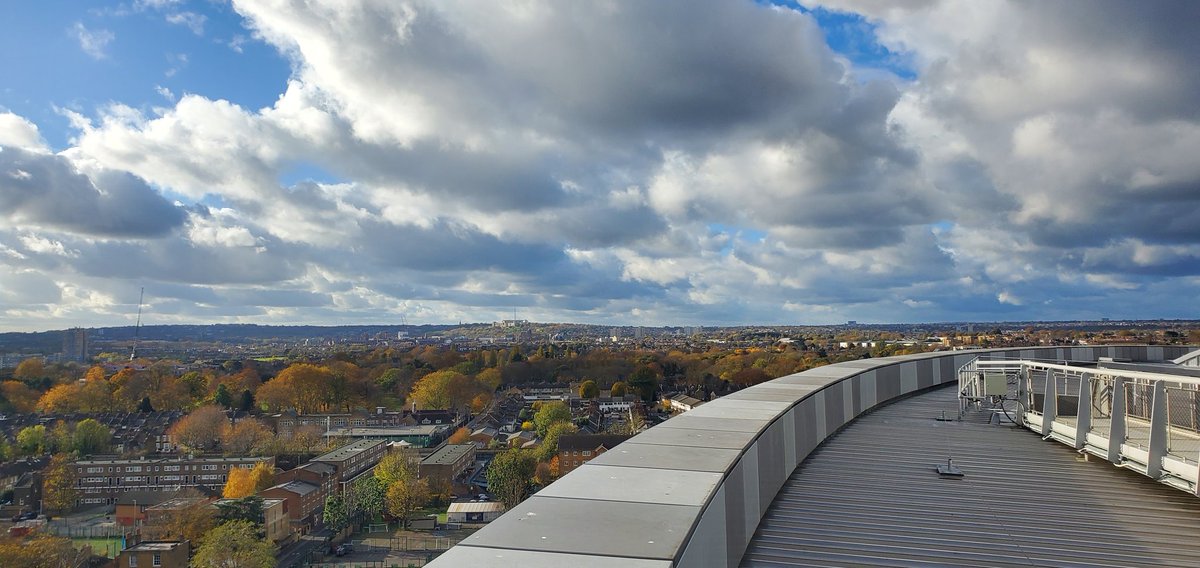Yesterday I got to see a huge cock and ball up close!
And some amazing views across London.