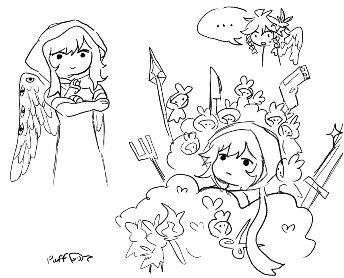 shark_puffs_'s tweet photo. the thousand winds finding out that Morax is dating one of their siblings #venti #Zhongven https://t.co/B14Rpjbedu
