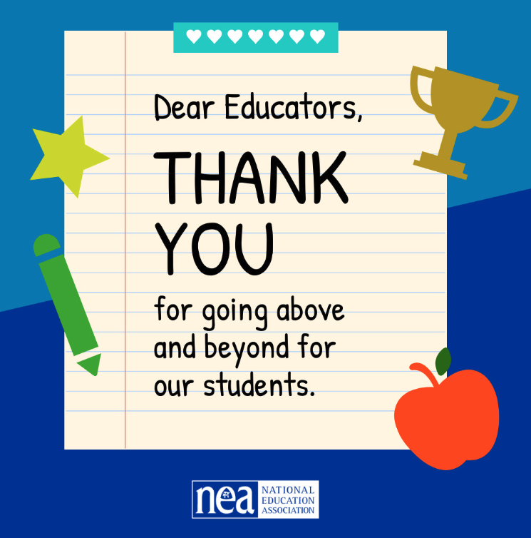 Happy American Education Week to all of our incredible teachers at Littlebrook School, PPS, and elsewhere! We appreciate how much you care for our children and make them feel so important in your daily lessons! Teachers are Superheroes!