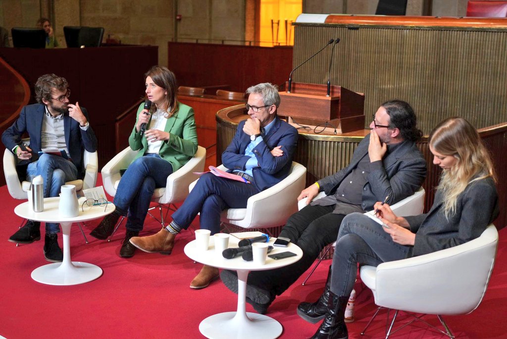 solsolidaires's tweet image. 📍 Dernière table ronde de notre journée La France Qui Essaie au @lecese 

➡️ L’expérimentation et l’innovation locales comme outil pour prévenir la défiance et le repli sur soi en démocratie.

🗣 : @marinetondelier, @VTiberj, @BlancheLeridon, @StephanTroussel, @Jeremie_Peltier