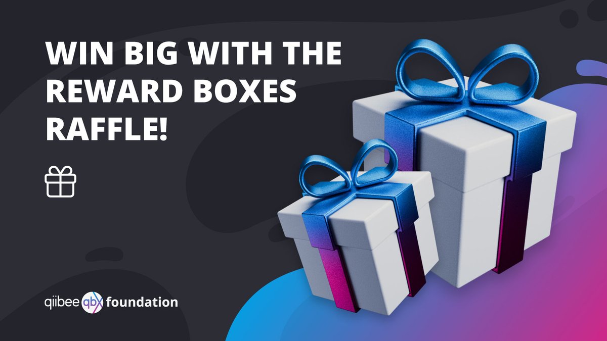 A thank you to our gift openers 🎁

We've been hearing some great feedback about our reward box system, and we couldn't be happier with the reception!

As a way to say thank you to our box opener, we will be setting up a big raffle this week, using the boxes!

How to enter?