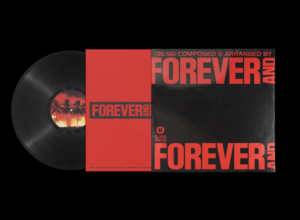 ♾️ Now Available on elara.world ♾️
Elara Press presents the original soundtrack to visual artist Tommy Malekoff’s multi-channel video installation ‘Forever and Forever’, an ominous and hypnotic vision of the primordial Florida Everglades region.
Composed by