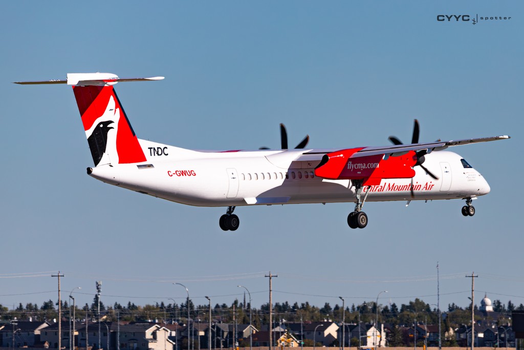 Beautiful capture of our Dash 8-400 by @cyccspotter ☀️⁠
⁠
⁠
Don't forget to tag us and use #FlyCMA to share CMA through your eyes 📸✈️⁠
⁠
#CentralMountainAir #Dash8