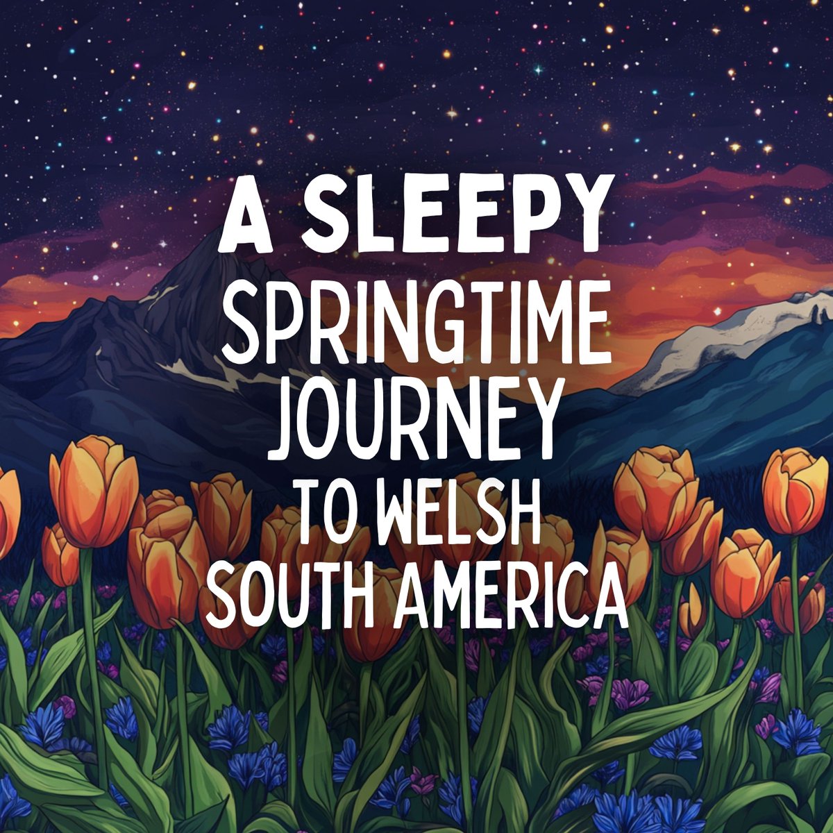 getsleepypod's tweet photo. Tonight, celebrate Get Sleepy's 5th Birthday with us! 🥳  

In this landmark episode, we'll join a lady named Petra, who explores the charming town of Trevelin, Argentina, which was founded by Welsh settlers. 🏔️ Written by Jo, read by Thomas. #GetSleepy https://t.co/AivarcTiib