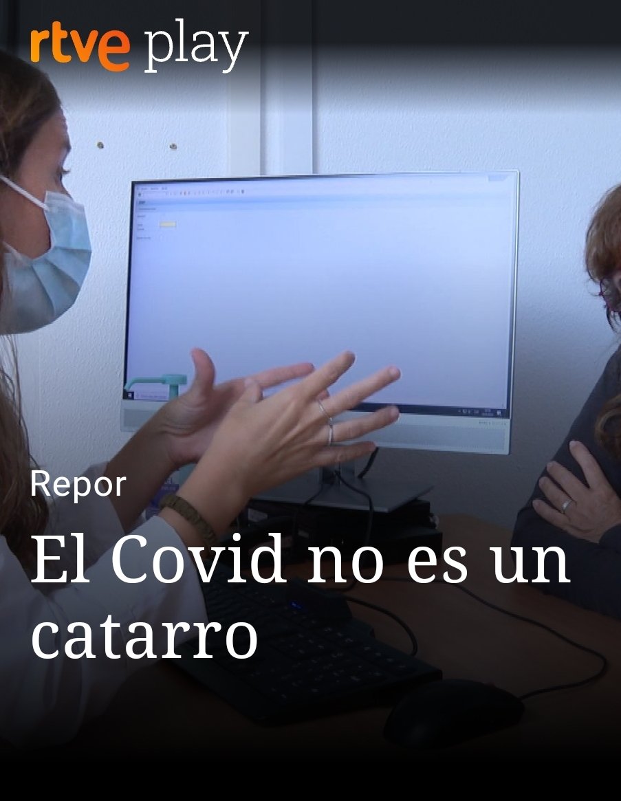 📢 Si te perdiste la emisión del #reportaje “El COVID NO ES UN CATARRO” y quieres volver a verlo, puedes hacerlo desde la web de <a href="/rtveplay/">RTVE Play</a> <a href="/reportve/">Repor TVE (canal 24h)</a>
⏩️ Busca  la pestaña “episodios” y ahí seleccionando el reportaje rtve.es/play/videos/re… o en👇