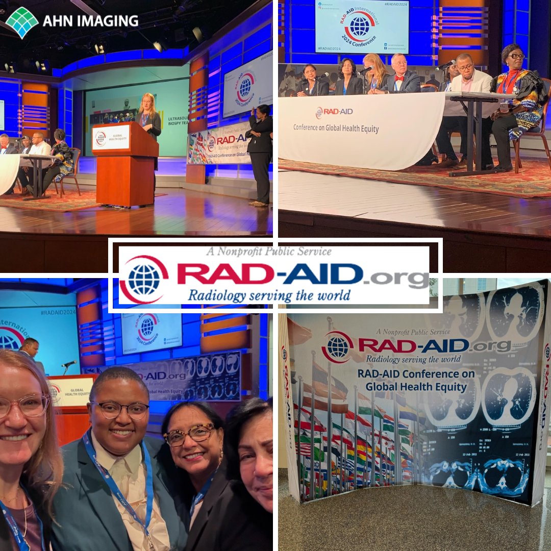 AHN Imaging Institute (@ahnimaging) on Twitter photo AHN Imaging was well represented this year at the RAD-AID conference on global health Equity in Washington DC. Dr. Robin Sobolewski gave a podium talk on her experiences in Cape Verde, with Dr. Robert Harris also in attendance.
<a href="/AHNToday/">AHN</a> <a href="/AHNRadRes/">AHN Diagnostic Radiology Residency</a> #Radaid2024 #HealthcareForAll AHN Imaging was well represented this year at the RAD-AID conference on global health Equity in Washington DC. Dr. Robin Sobolewski gave a podium talk on her experiences in Cape Verde, with Dr. Robert Harris also in attendance.
<a href="/AHNToday/">AHN</a> <a href="/AHNRadRes/">AHN Diagnostic Radiology Residency</a> #Radaid2024 #HealthcareForAll