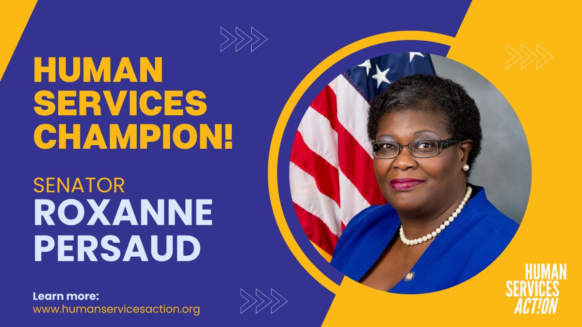 Human Services Action (HSA) (@hsactionny) on Twitter photo .<a href="/SenatorPersaud/">Roxanne J. Persaud</a> has been a long-time advocate for our sector & #JustPay. We're thrilled to honor her as a 2024 Champion! She led the fight to ensure all human services workers qualify for the State COLA & we hope you'll join us in celebrating her! 🎉🎉🎉humanservicesaction.org/2024-legislati… .<a href="/SenatorPersaud/">Roxanne J. Persaud</a> has been a long-time advocate for our sector & #JustPay. We're thrilled to honor her as a 2024 Champion! She led the fight to ensure all human services workers qualify for the State COLA & we hope you'll join us in celebrating her! 🎉🎉🎉humanservicesaction.org/2024-legislati…