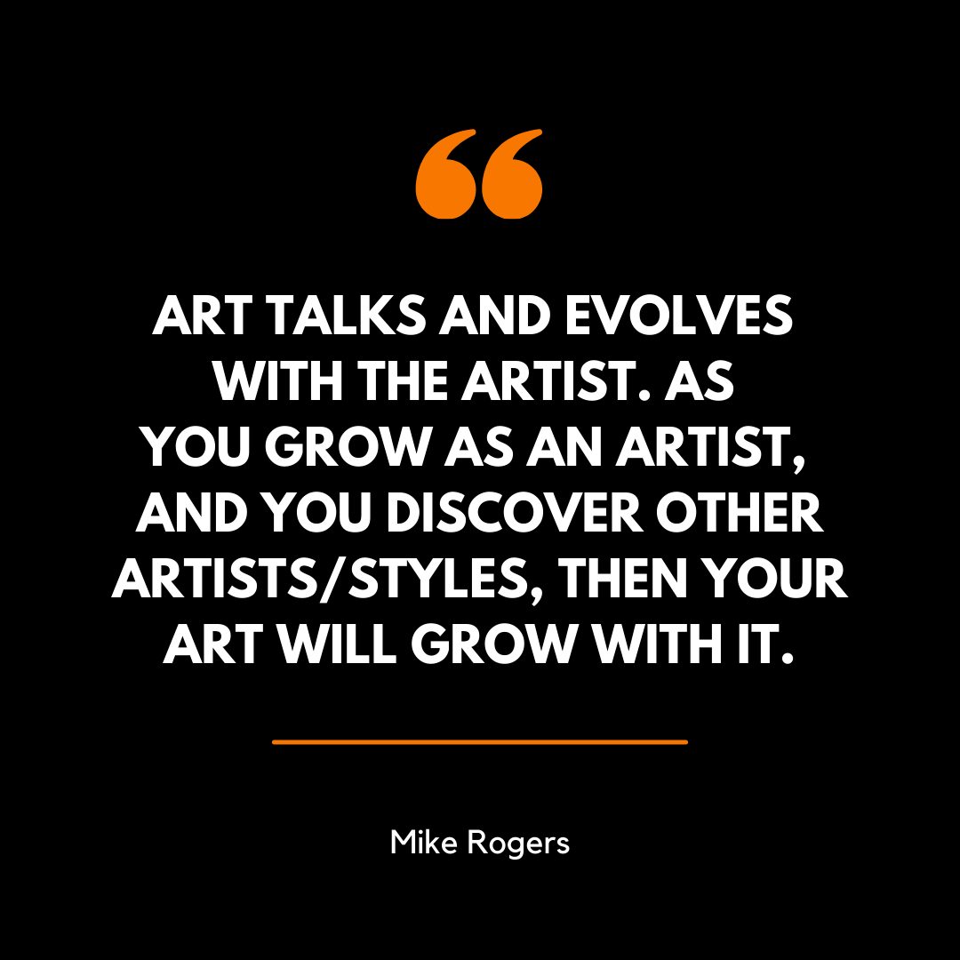 Poster Posse artist <a href="/Straife01/">Mike</a> brings up a good point. Just look at your work when you BEGAN your art journey and look at it now. You've learned more, experienced more, been exposed to more! Embrace it, understand it and use that knowledge to continue your growth. #PosterPosse